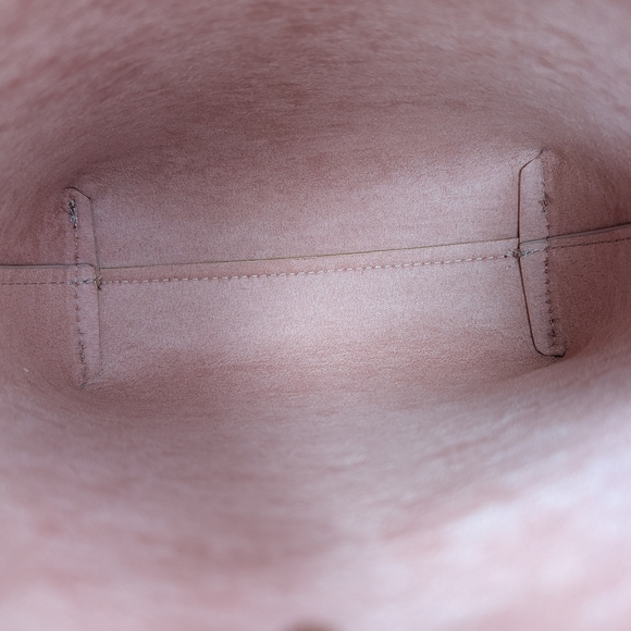 Samara Anthropologie Peony Pink Vegan Leather Medium Crossbody Shoulder Bag NWOT - Picture 15 of 16